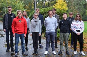 Gruppe von Schülern
